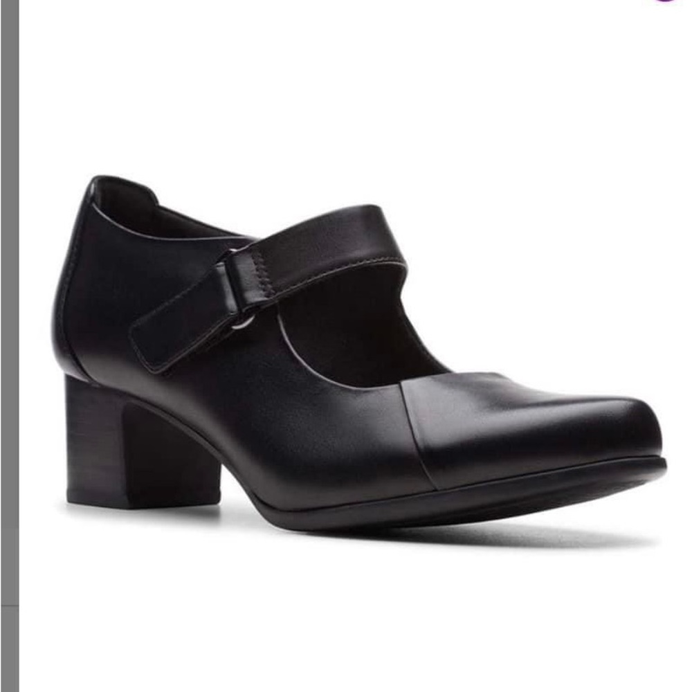 Clark’s Un Damsun Vibe leather Mary Jane